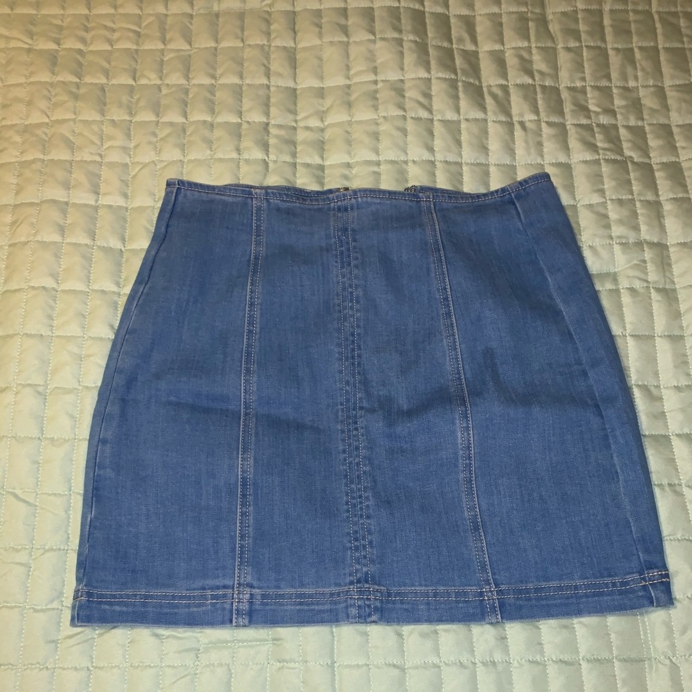 Jean skirt